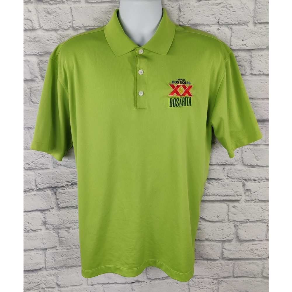 Nike Dri-Fit Dos Equis Golf Polo, Size Large
